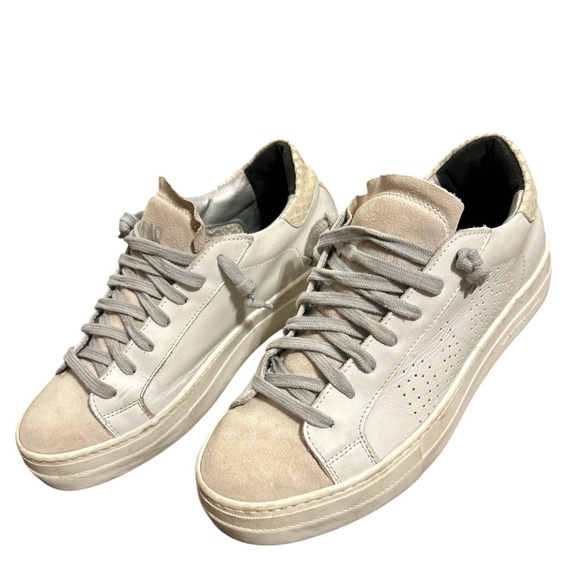 P448 Shoes - P448 Women's Thea Low Top Leather Lace Up Platform Sneakers Size 39 EU/8.5-9US
